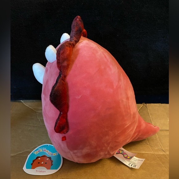 NWT 8” Tristan the red triceratops Squishmallow - Picture 2 of 6